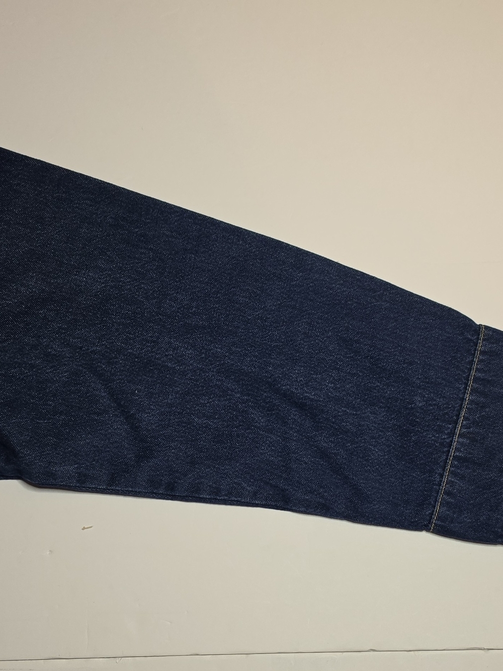 Universal Thread Dark Wash Denim Women's Jacket with Contrast Stitching - Picture 11 of 11
